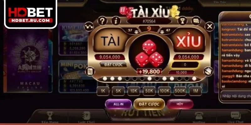 Tìm hiểu luật lệ chơi tài xỉu trực tuyến dễ dàng tại HDBET